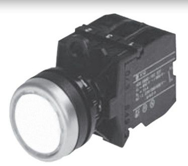 KRAUS & NAIMER KN.BI.BR – Botão Iluminado Sem Retorno Branco IP65