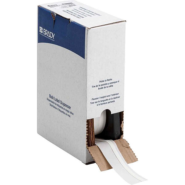 BRADY BM71C-187-342 – Etiqueta Termocontrátil PermaSleeve® Branca 8,51 mm x 15,24 m