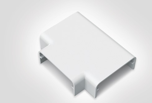 União " T " Plana Minicanal Ct4030 40x30mm