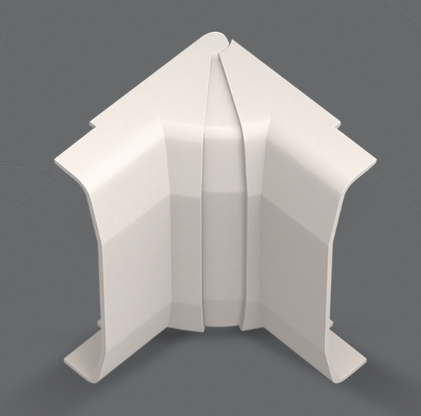 HELLERMANN MC AIM – Cotovelo Interno Articulável em ABS Branco | Megacanal