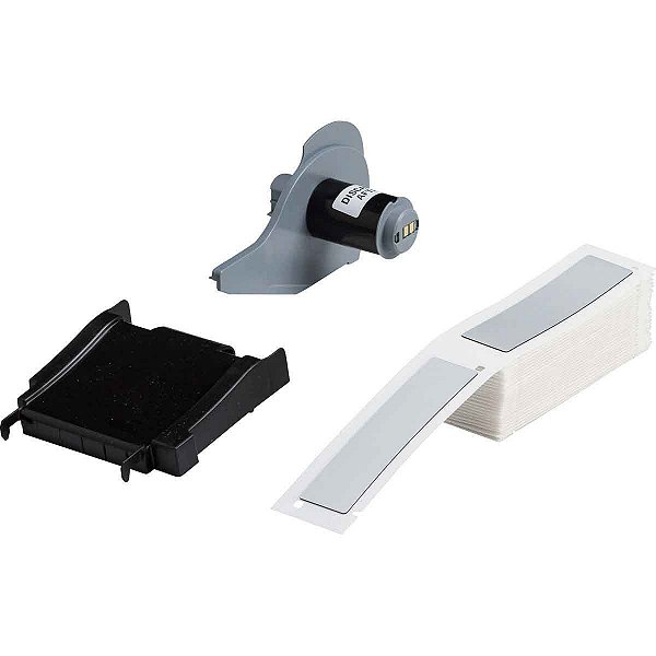 BRADY M71EP-174-593-SL Etiqueta 101.6mm x 25.4mm Prata Caixa 50 unidades