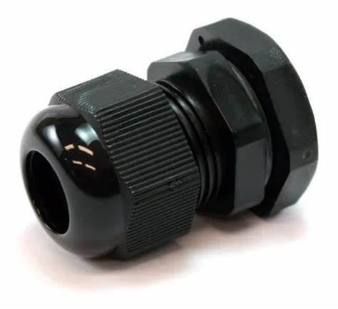 S850CPTI Prensa Cabo Plástico Aletado Preto BSP 1/4"
