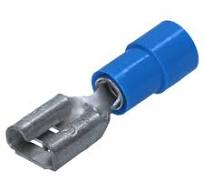 CEMBRE BF-F608 – Terminal Fêmea Pré-Isolado Azul 1,5-2,5mm² | 6,3x0,8mm