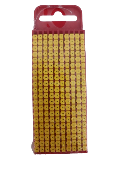 HELLERMANN Marcador W1 Sinal Menos - Amarelo 0.5-1.5mm² Cartela com 200 unidades 010409313Z-