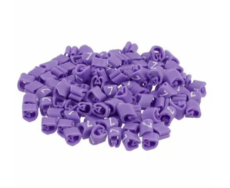 MHG4/9 7 Rx - Marcador de 4-16 Roxo, Embalagem c/ 100