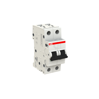 ABB S202-C 6A – Mini Disjuntor 2P Curva C 20 kA