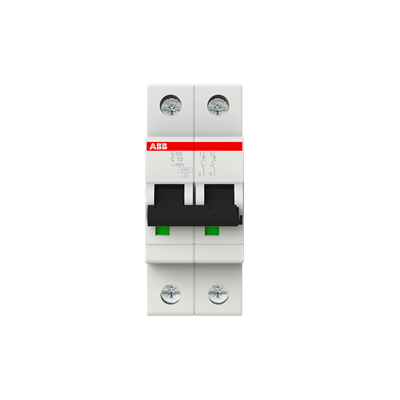 ABB S202-C 10A – Mini Disjuntor 2P 10A Curva C 6Ka