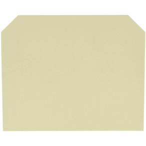 BHS LTU4 4-6-10AP – Tampa Final Bege para Conectores 4, 6 e 10mm² | Linha LTU4