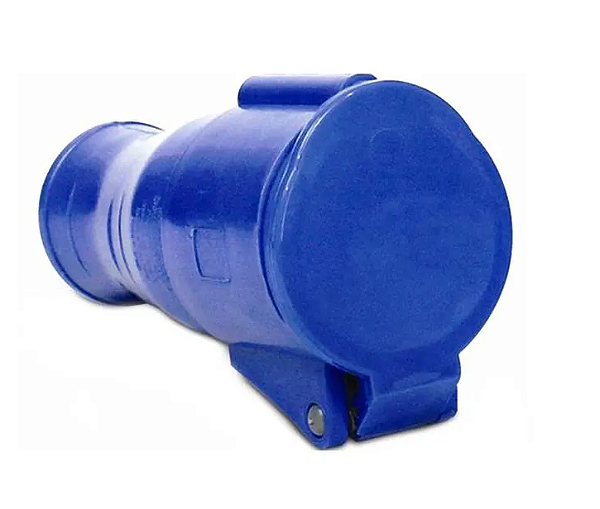 STECK S3056 – Acoplador Azul 2P+T 16A 200/250V 6H IP44 | Brasikon