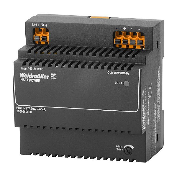 WEIDMULLER Fonte Chaveada Pro Insta 96W 24V 4A 2580260000