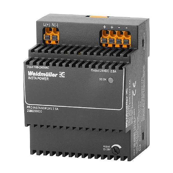 Pro Insta Fonte Chaveada 24V 2.5A 60W
