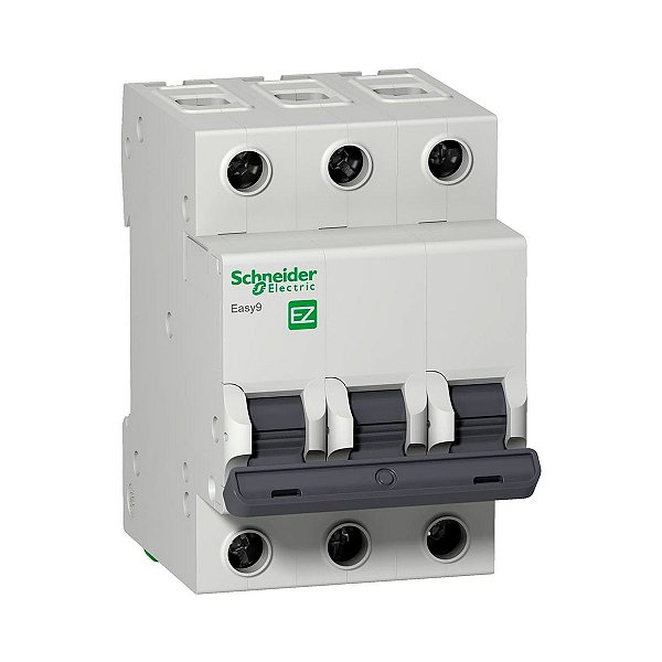 SCHNEIDER EZ9F33325 - Disjuntor Modular Easy9 3P 25A 3kA 400V CA curva C