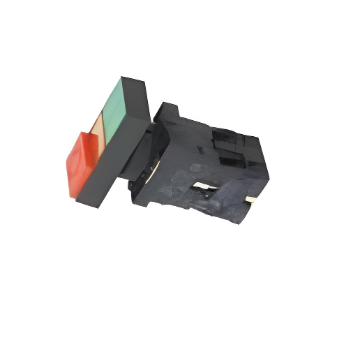 BHS HB2-EBW8365 – Botão de Comando Duplo Iluminado Impulsão (Verde/Vermelho) 1NA+1NF Ø22 mm