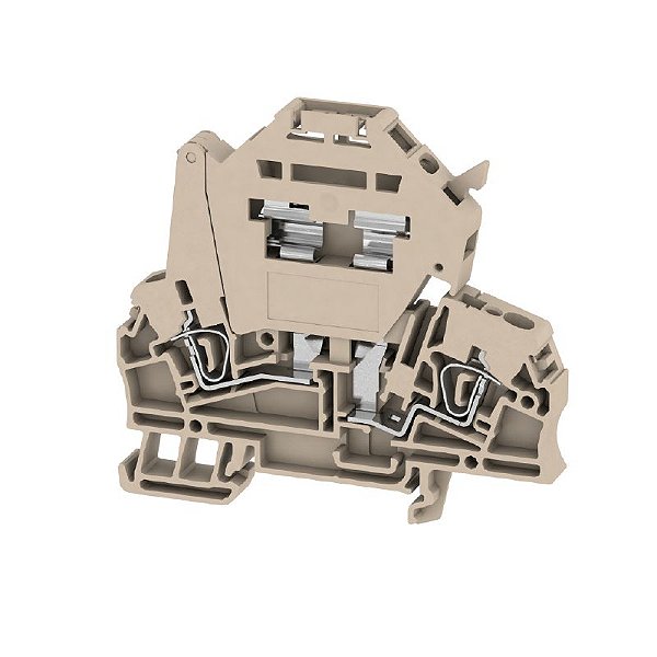ZSI 2.5 - Conector Mola Porta Fusível Sem Led - 2.5mm²