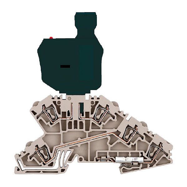 ZDL 2.5/SI/DU/PE LD 36V  - Conector Mola c/ Led