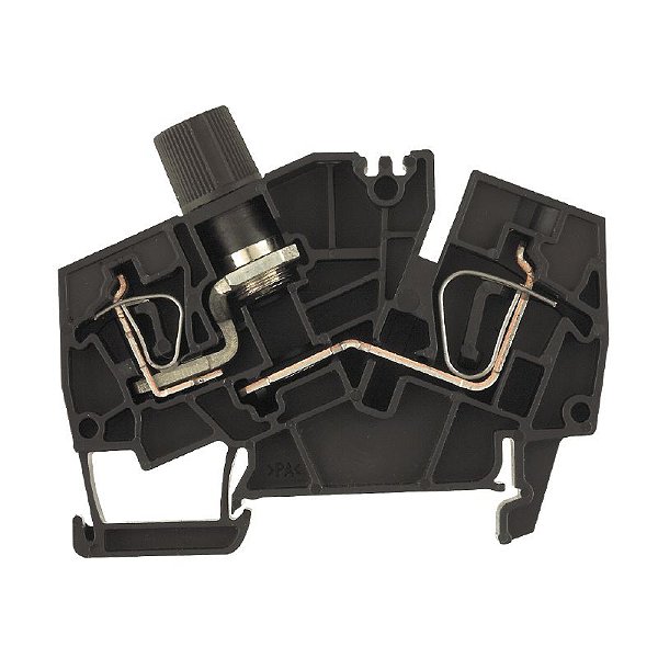 ZSI 6-2 2X2.5/G20 - Conector Mola Porta Fusível C/ Led - 6mm²