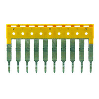 WEIDMULLER Ponte Q10 ZQV 2.5/10 Amarelo Pente para ZDU-ZTR2.5 1608940000