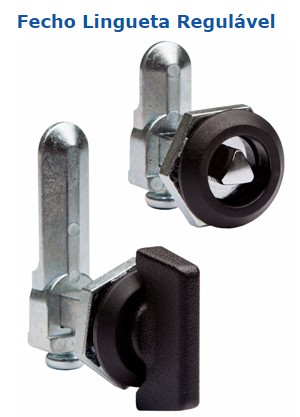 TASCO Fecho Lingueta Longa com Regulagem 16-32mm – Miolo Quadrado – Cromado