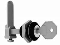 TASCO Fecho Lingueta Regulável Yale 45mm Preto - 28812