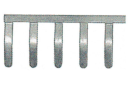 WEIDMULLER QB58 Pente Iinclinados S-Capa Isol P/ASK1-KDKS1 0545300000