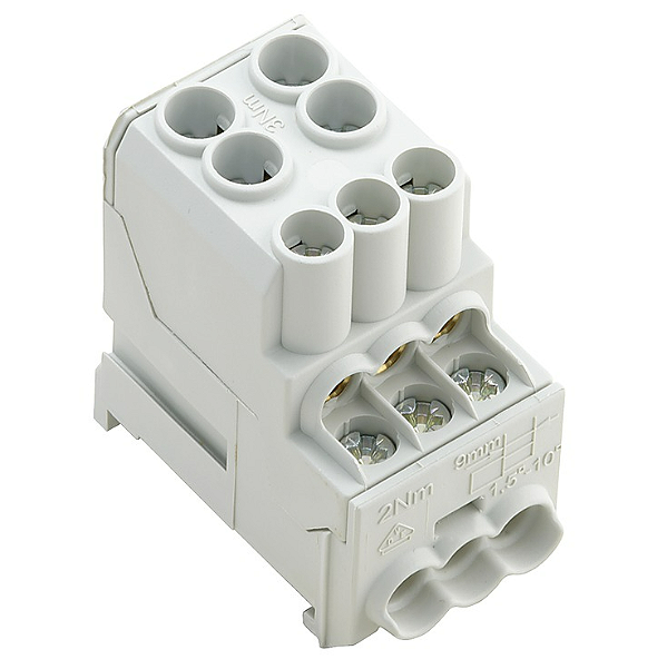 WEIDMULLER WPD 100 2x25/6x10 GY Bloco De Distribuicao 1561910000
