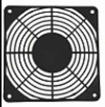 TASCO GV24 – Grade de Proteção em Poliamida para Ventilador Axial | 119 x 119 mm