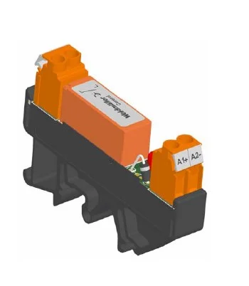 Weidmüller Conexel Acoplador a Relé RS30 – 24 VCC – 1 Contato Reversível – 8 A – LED Vermelho