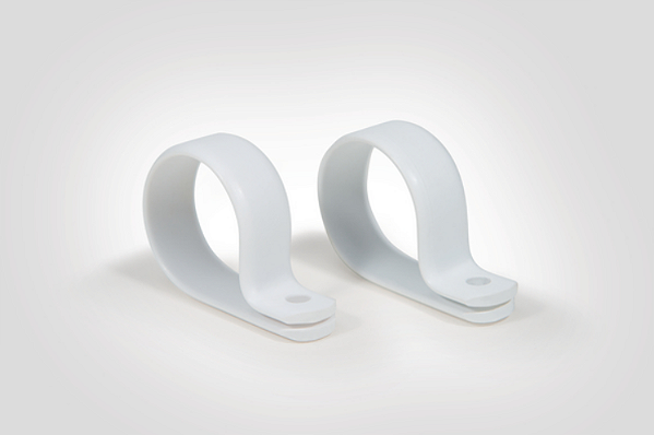 HELLERMANN P-11 BR P-Clip PVC D19 Pacote com 50 unidades 012300175