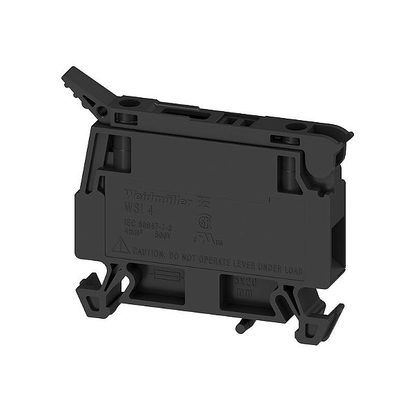 WEIDMÜLLER WSI 4 – Conector Porta-Fusível 4 mm² | Linha W – Conexão Parafuso