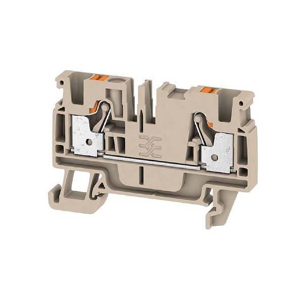 WEIDMÜLLER A2C 4 – Conector PUSH-IN 4 mm² 800V 32A Bege - 2051180000