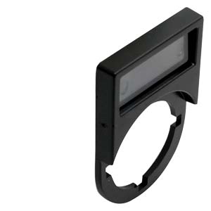 BHS HB2-PS Porta Plaqueta Identificação Preta 25X10 D22.5
