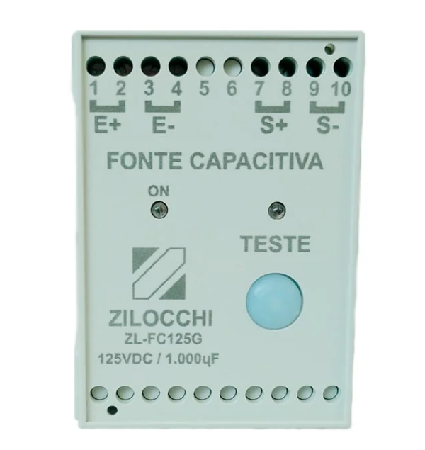 ZILOCCHI ZL-FC125G – Fonte Capacitiva 125V / 1.000µF | Disparo de Disjuntores