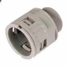 WEYER WQG1-M63DG/AD54.5 – Terminação Reta Cinza Engate Rápido M63x1.5