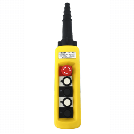 LUKMA LK-XAC-4913 – Botoeira Reforçada 4 Botões + Emergência