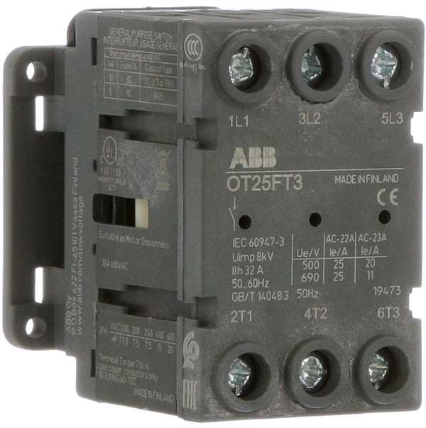 ABB OT25FT3 – Chave Seccionadora 3P 32A