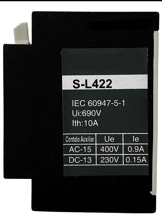 STECK SL422 – Contato Auxiliar Frontal 2NA+2NF | Linha Challenger