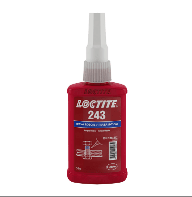 LOCTITE 243 – Trava Rosca Resistência Média | Frasco 50 g
