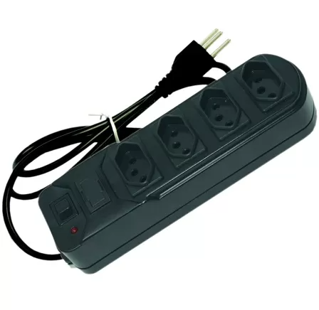 FERNIK F804 – Filtro de Linha 4 Tomadas 2P+T Bivolt 10 A | Série FK