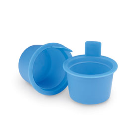 Essentra P26A – Plug com Puxador Lateral Azul