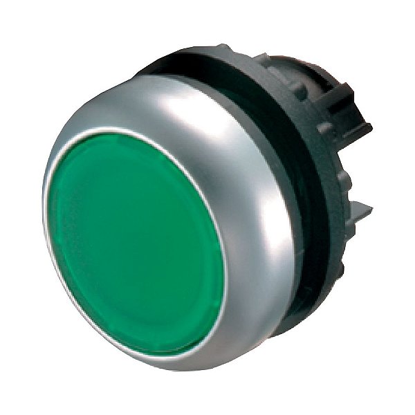 Eaton M22-D-G – Cabeçote Frontal Pulsador Verde