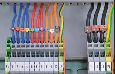 HellermannTyton Marcador W3 Colorido para Fios e Cabos – 4 a 6 mm² – Cartela c/ 100 Unidades