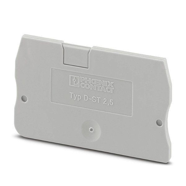 Phoenix Contact D-ST 2,5 – Tampa Final para Borne de Mola ST 2,5 mm²
