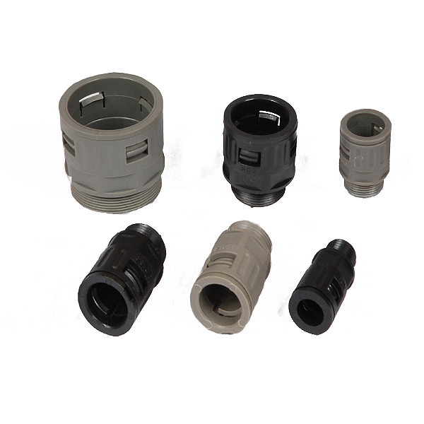 WEYER WQG1-M25 – Terminação Reta Engate Rápido Para Conduíte AD21.2 | Rosca Métrica M25x1,5