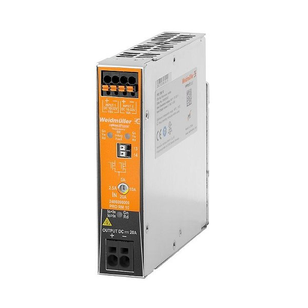 WEIDMULLER PRO RM 10 24VCC Modulo de Redundância 2486090000