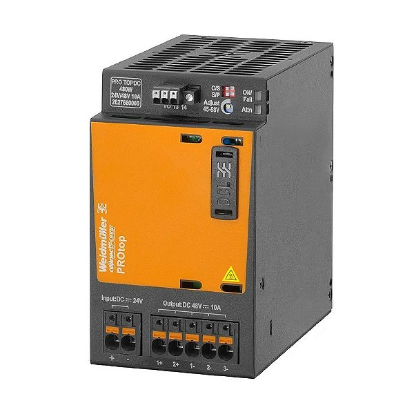 WEIDMULLER Fonte Chaveada PRO TOP DC 24V/24V 20A 2627630000