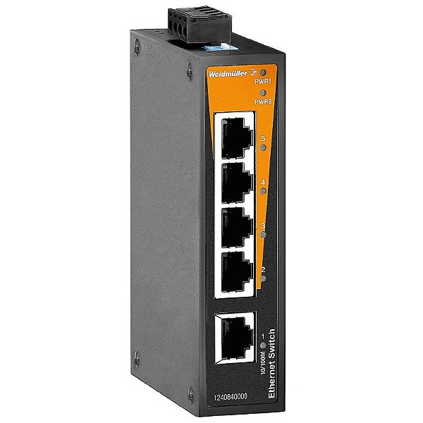 WEIDMULLER Switch não Gerenciável IE-SW-BL05-5TX 5 Portas 1240840000