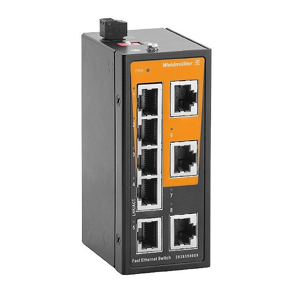 WEIDMULLER Switch não Gerenciável IE-SW-ELB-08-8TX 8 Portas 2828550000