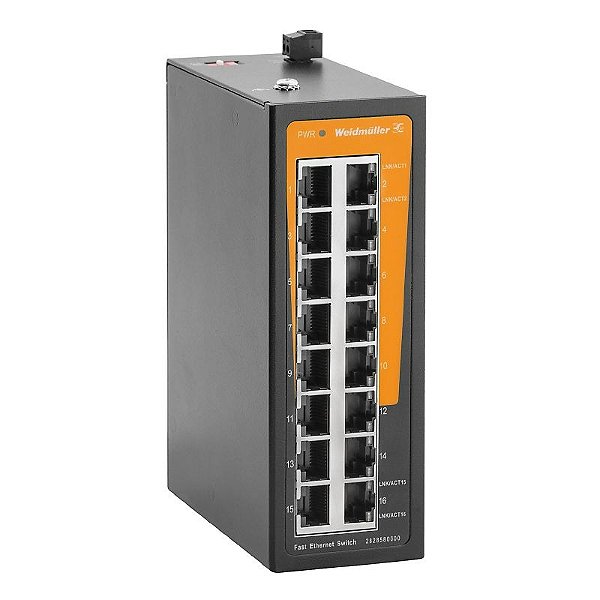 WEIDMULLER Switch não Gerenciável IE-SW-ELB-16-16TX 16 Portas 2828580000