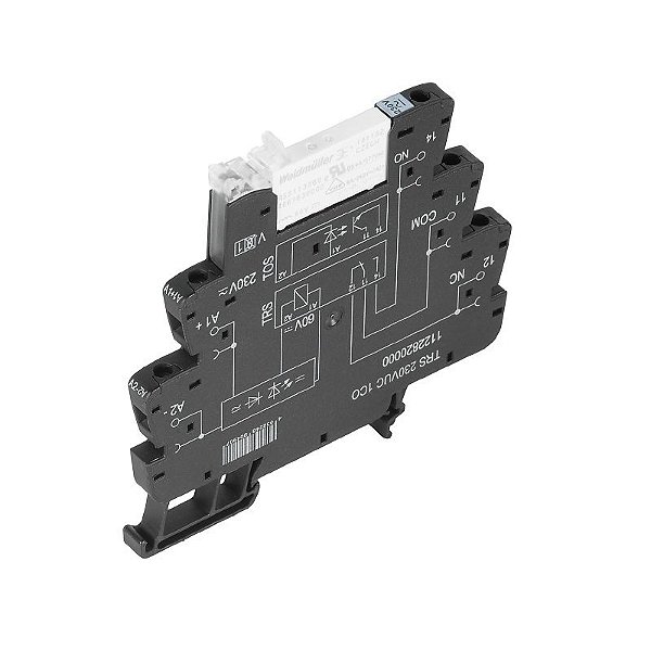 WEIDMULLER TRS 24VDC 230VUC CA/CC 1CO Acoplador a Rele 1122820000
