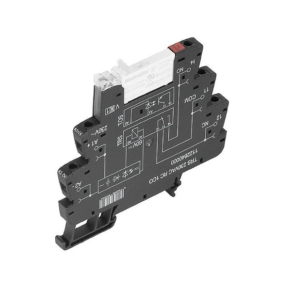 WEIDMULLER TRS 230VAC RC 1CO Acoplador a Rele 1122840000